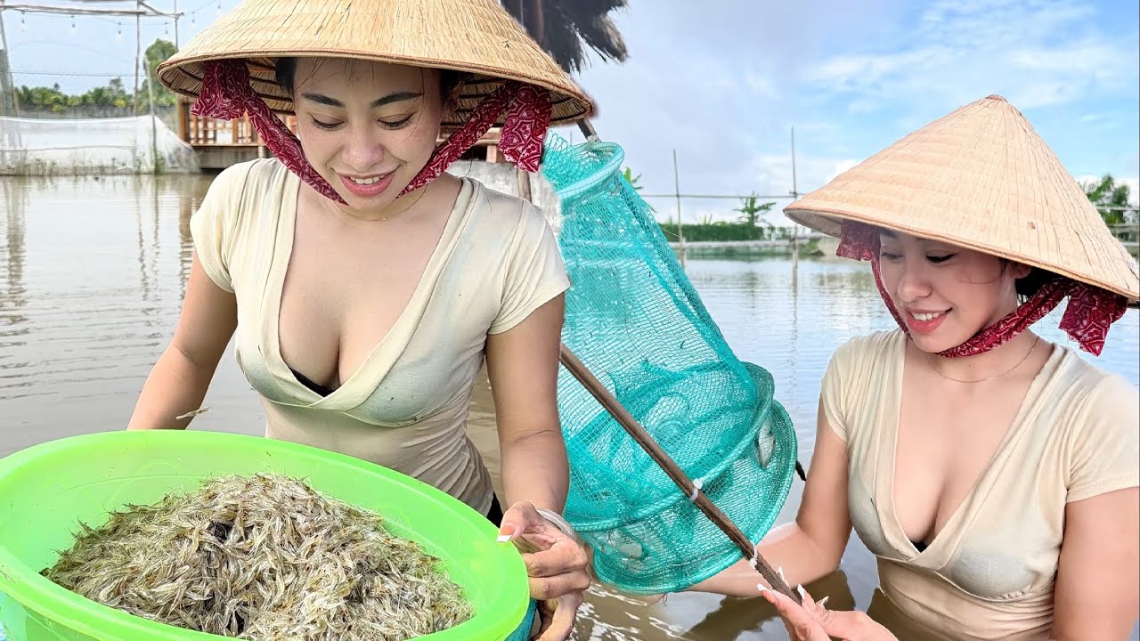 Bắt Cả Thau T&eacute;p C&agrave;ng Khủng Nhờ B&agrave;i Mồi Đặc Biệt