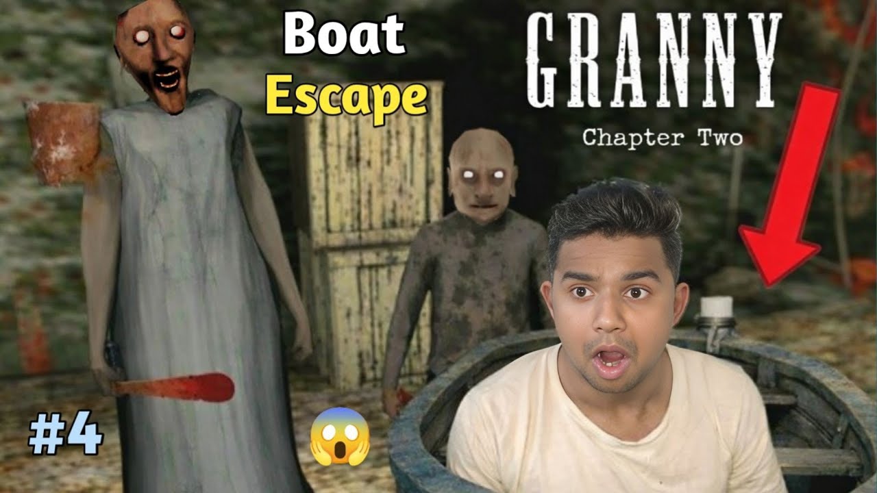 Granny aur Grandpa Peeche The… Kya Main Boat Se Escape Kar paunga 😱 | Granny Chapter 2 Gameplay