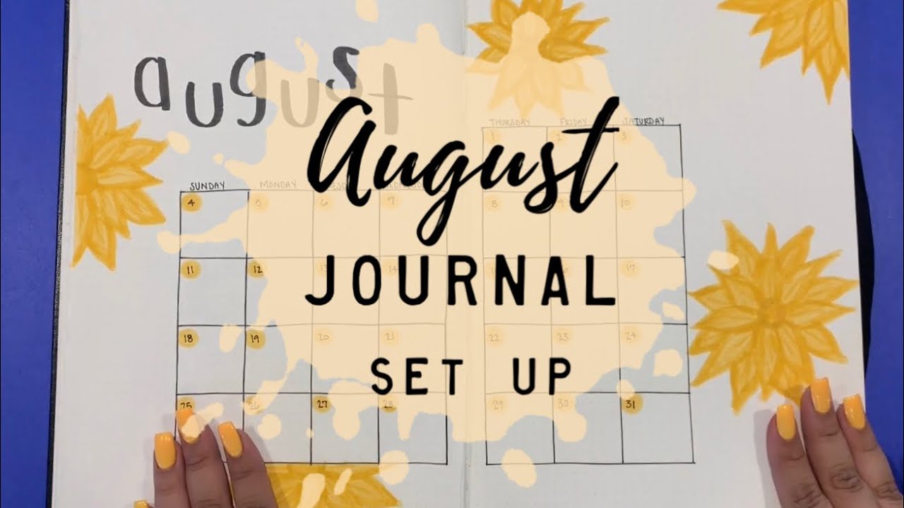 AUGUST 2019 Journal Setup | BudgetWithBri