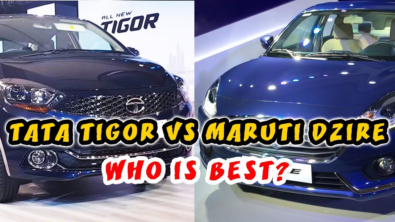 2018 Tata Tigor XZ+ vs Maruti Dzire ZXI+