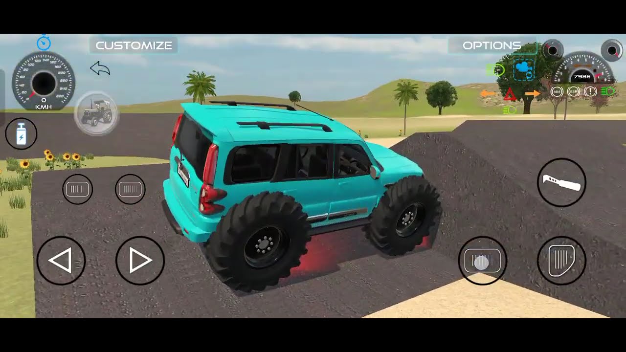 Scorpio 4X4 stunt mode #games 