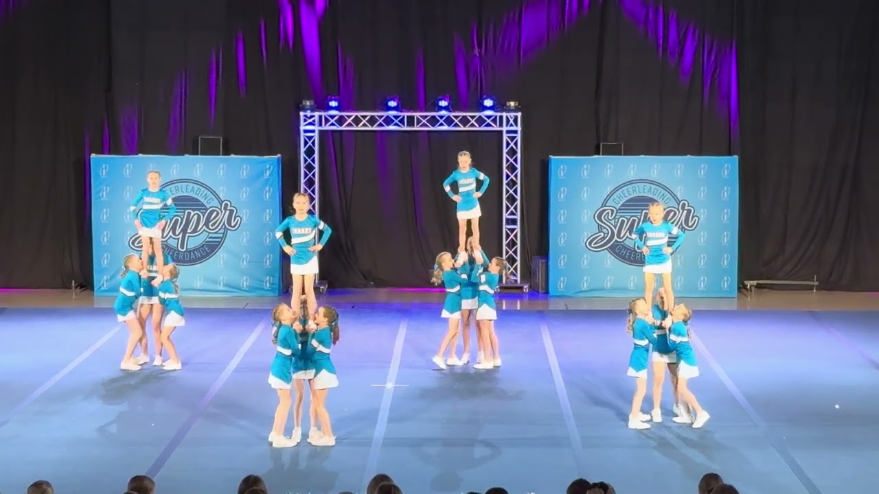 Seinäjoki Silver Sharks - Shiny | Cheer Minit Level 1 | Super 1 2025
