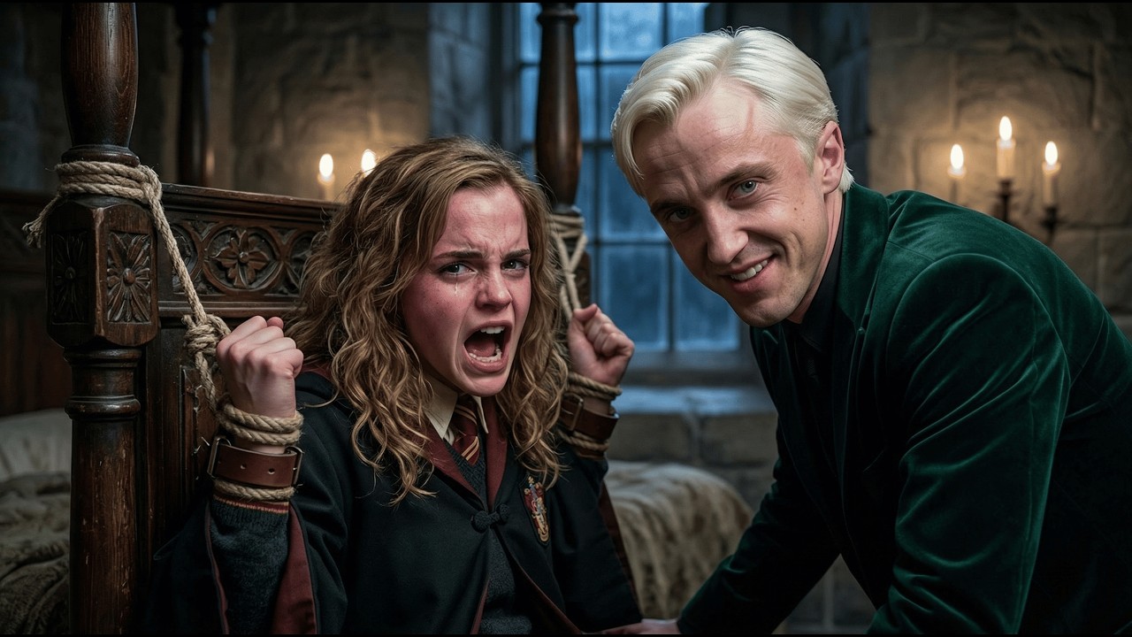 Draco fell in love in Hermione! Draco: You are now my prisoner!