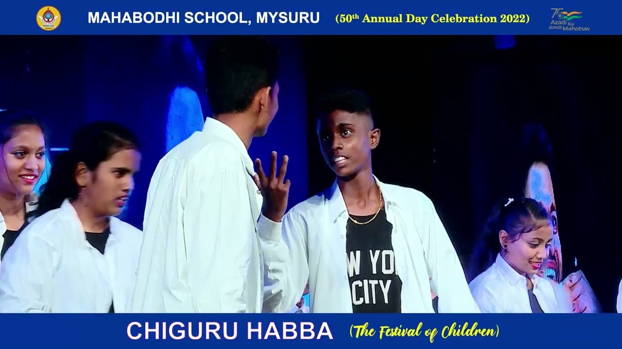 Appu's Evovation Dance By Class 9th III Mahabodhi School Mysuru III Chiguru Habba