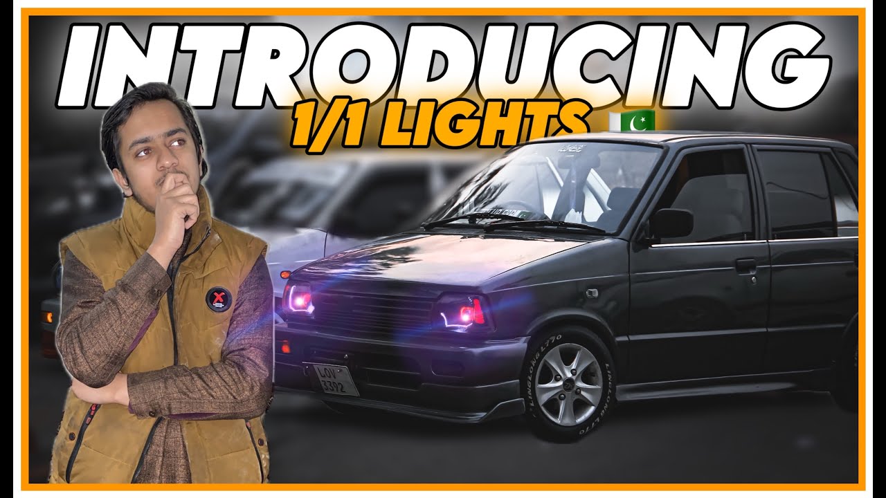 INTRODUCING YOU THE 1/1 LIGHTS OF MEHRAN IN 🇵🇰 ft LAVA HEADLIGHTS 🫣😍