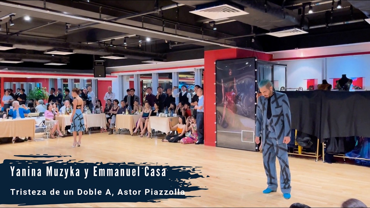 Yanina Muzyka y Emmanuel Casal - Tristeza de un Doble A | Hong Kong Workshop 2023, Grand Milonga 3/4