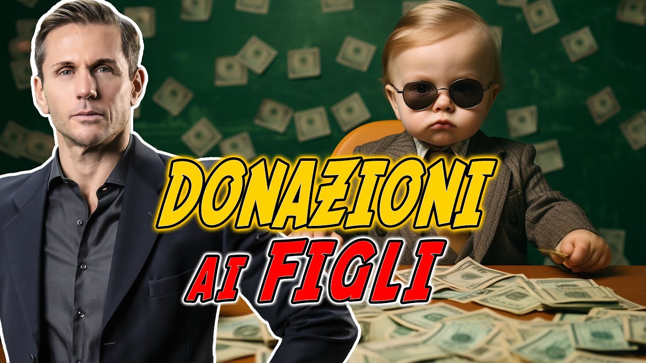 Come fare DONAZIONI ai FIGLI? | Avv. Angelo Greco