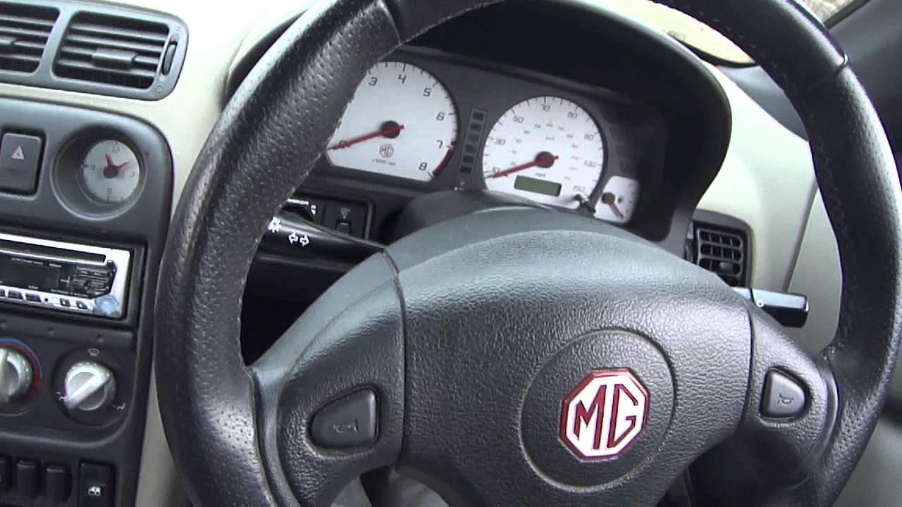 2004 MG TF ROADSTER 115 SUNSTORM CONVERTIBLE ROOF OPERATION OPERATION FOR SALE