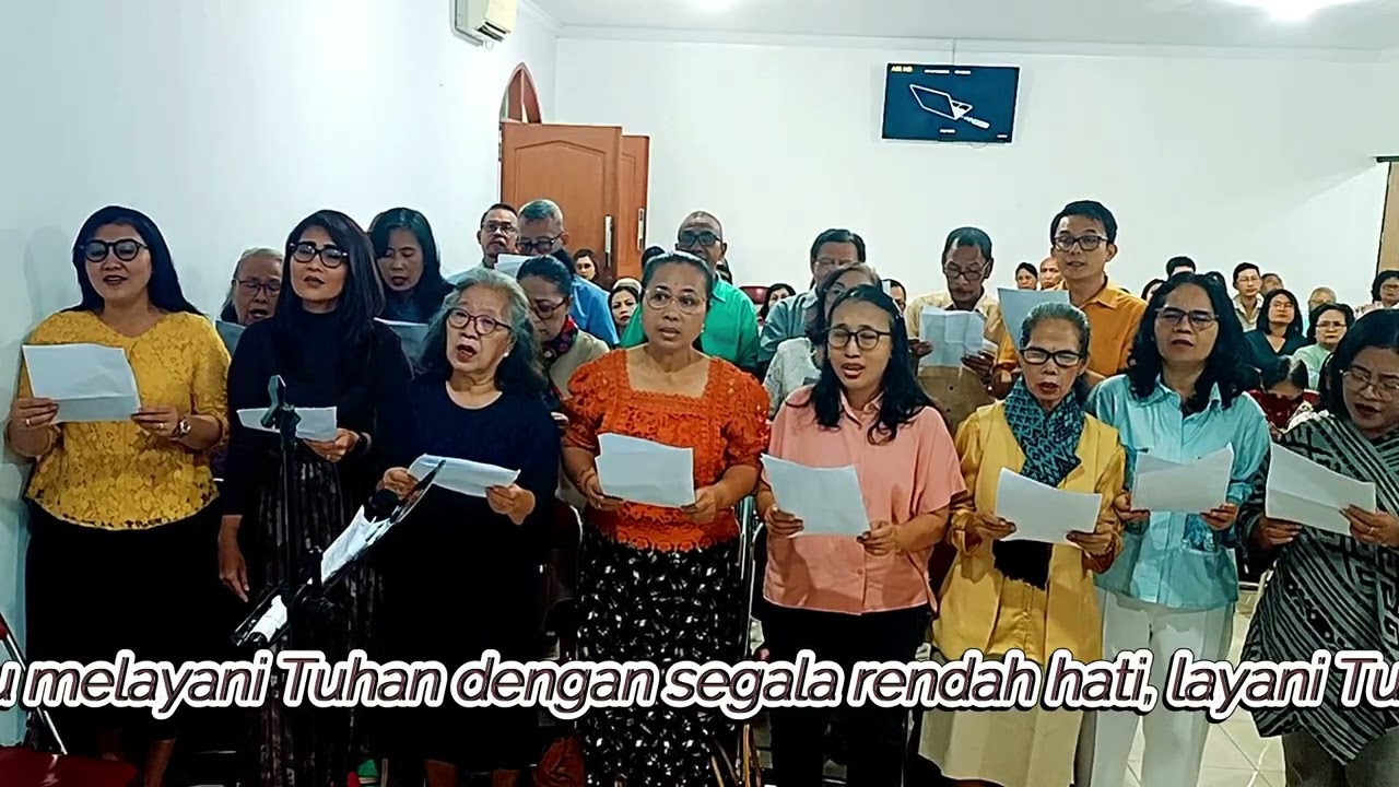 Aku melayani Tuhan