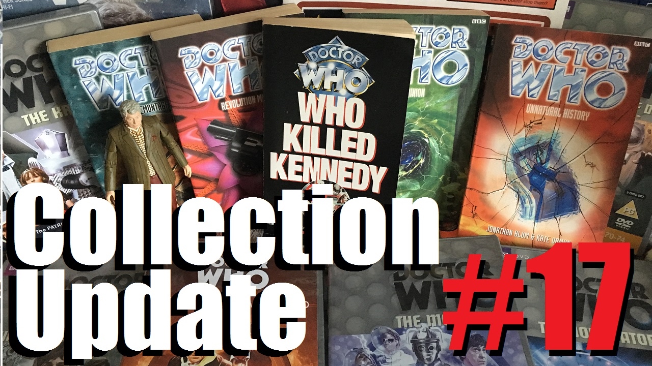 Doctor Who Collection Update #17: Rare Virgin Book, BBC EDA Books x4, DVDs & More!