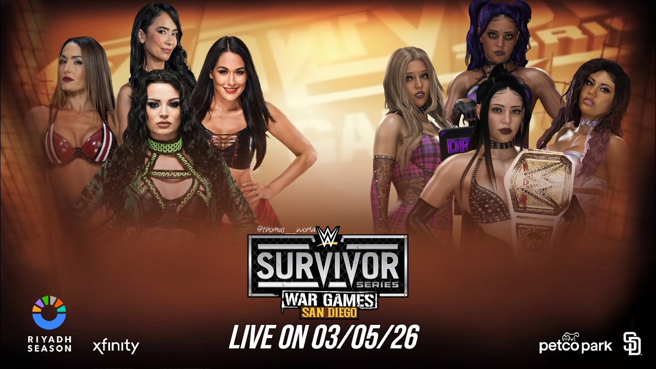WWE 2K25 SURVIVOR SERIES PLE - MATCH CARD - LIVE ON MARCH 5TH