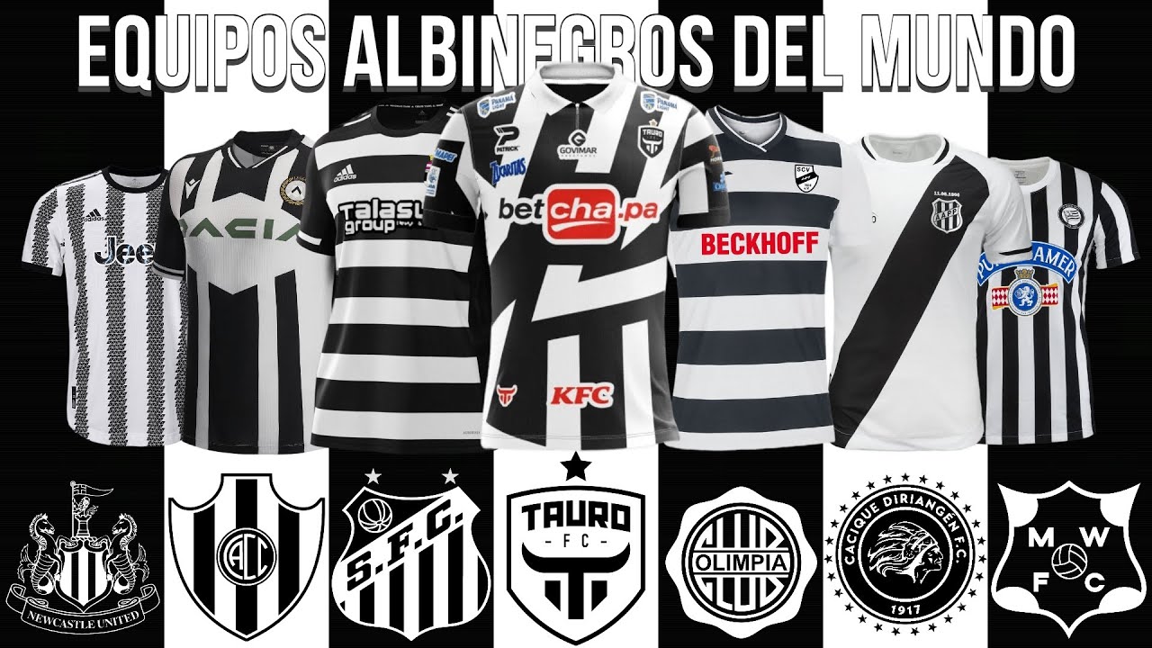 Clubes Albinegros del Mundo⚪️⚫️
