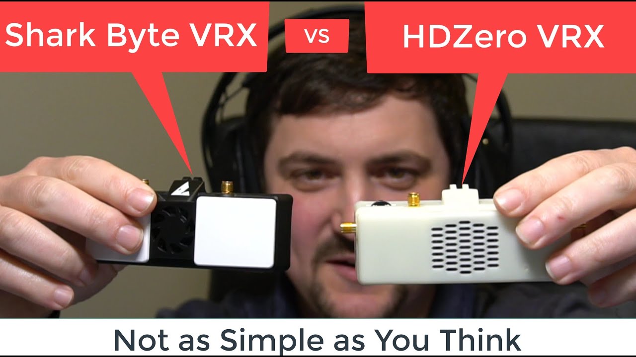 HDZero VRX vs Shark Byte VRX