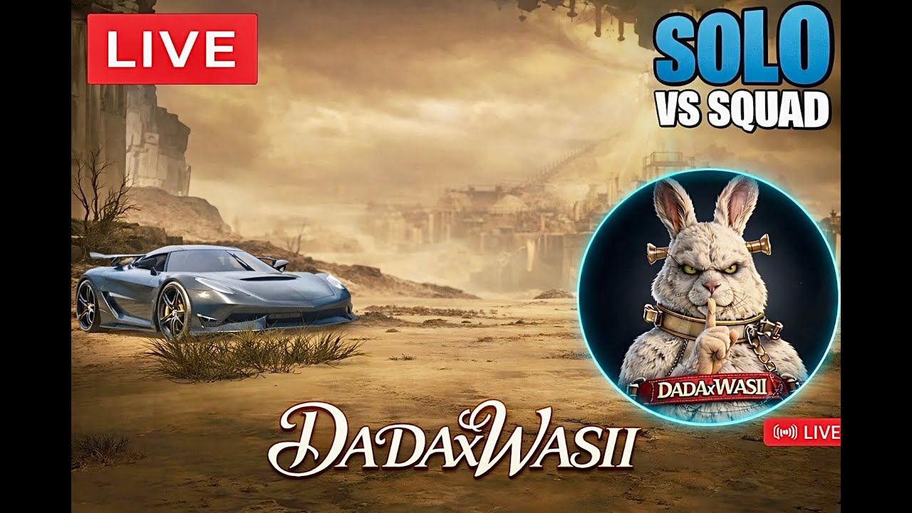 Live Gameplay Day 4 , Screen Shake Master  | DADAxWASII Live | Pubg Mobile