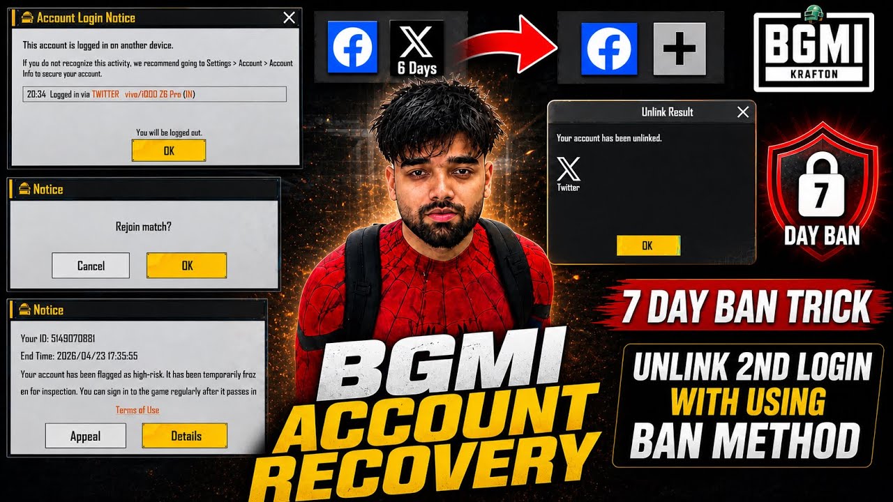 How to ban Bgmi id for 7 days Direct |bgmi 7 day ban trick | how to get 7 days ban in bgmi 4.4 🥰
