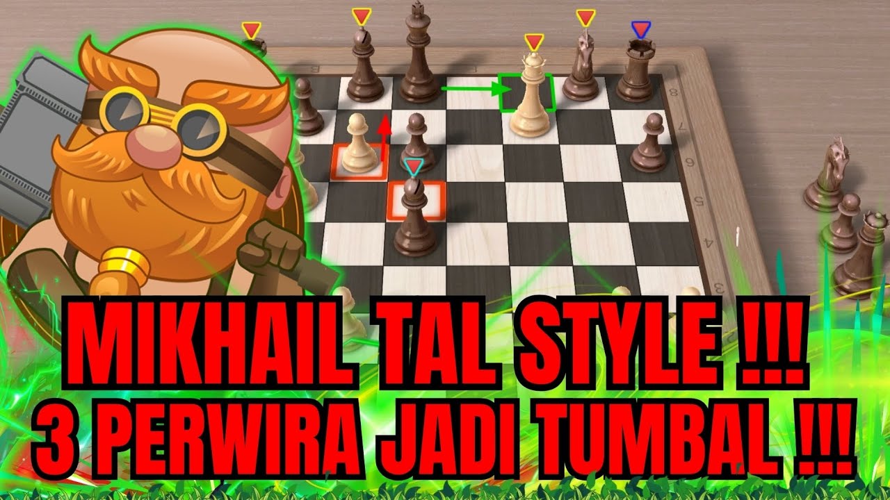 MIKHAIL TAL ANTI BERTAHAN  !!!😎