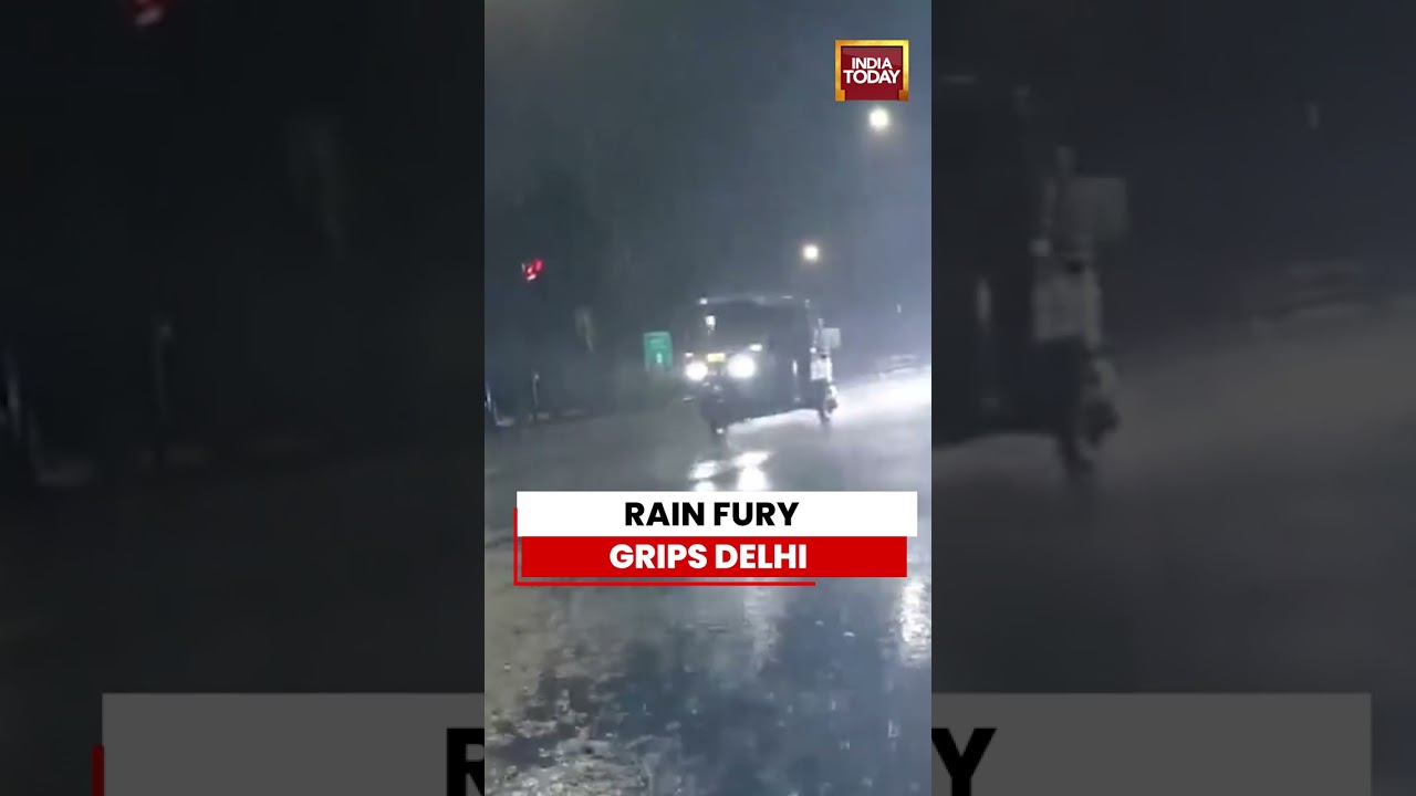 Heavy Rain Brings Delhi To Standstill, Waterlogging Wreaks Havoc