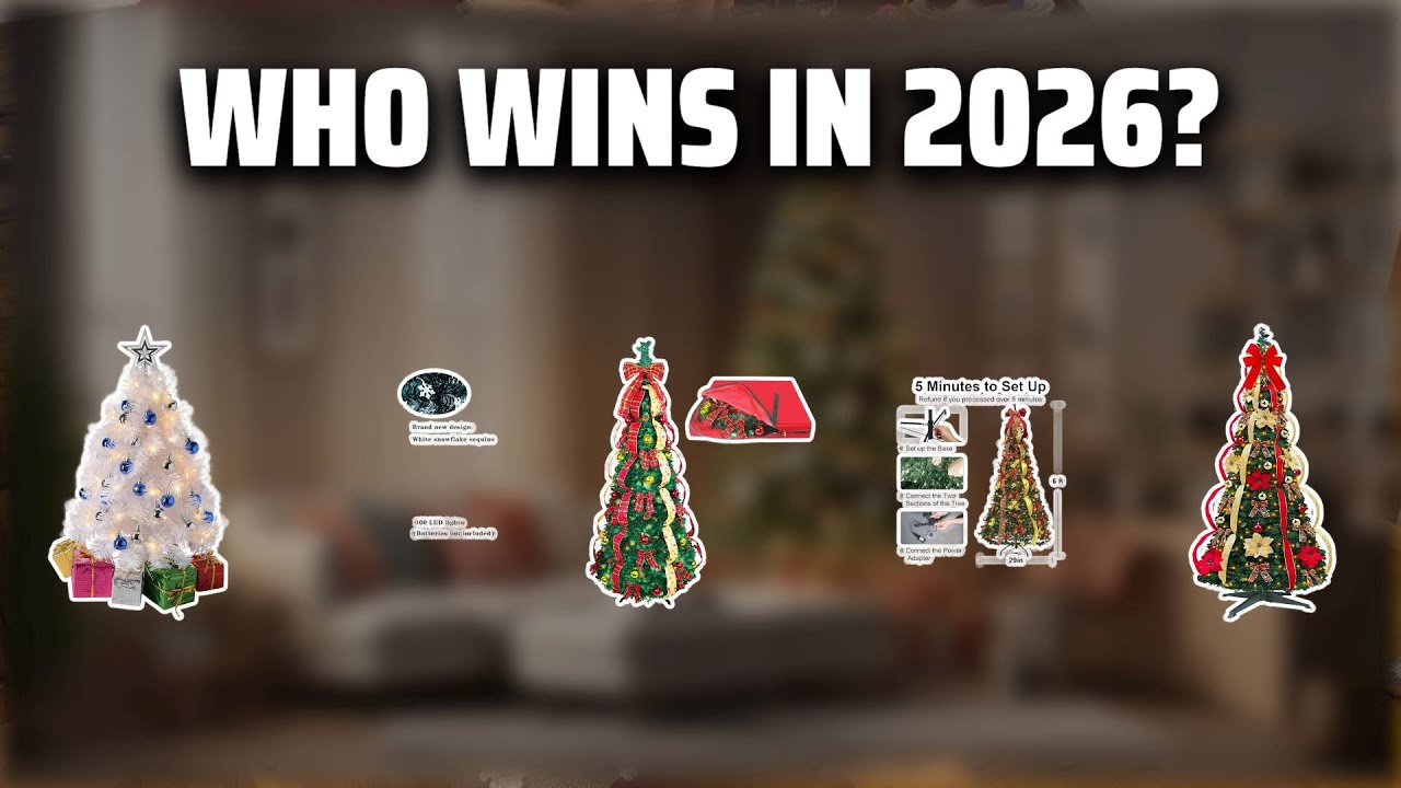 The Top 5 Best Collapsible Christmas Tree in 2026 - Must Watch Before Buying!