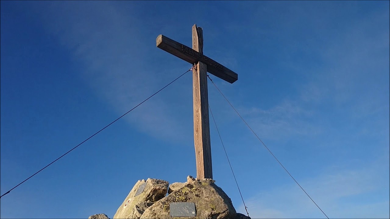 Predn&eacute; Solisko 2117 m.n.m zimn&yacute; v&yacute;stup