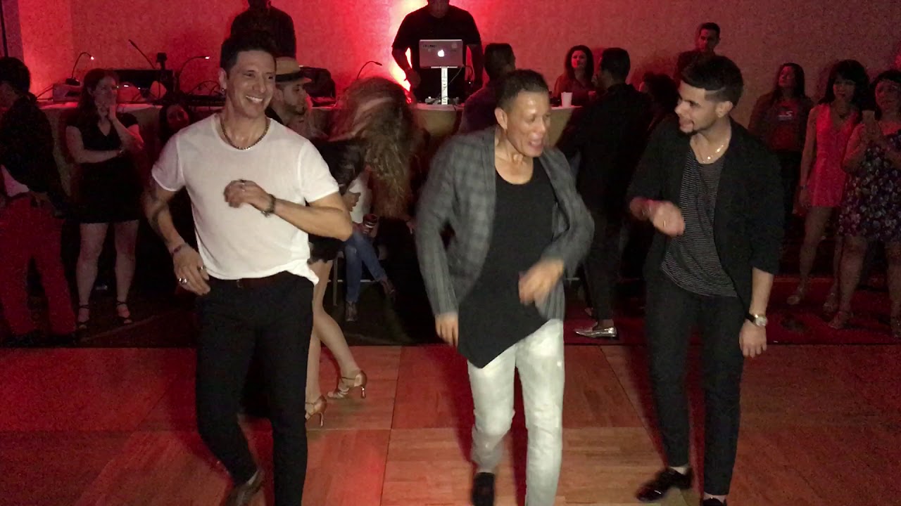 EDDE TORRE JR + RODRIGO CORTAZAR & BETO ROJAS SALSA FREE STYLE @ SEATTLE SALSA CONGRESS 2016