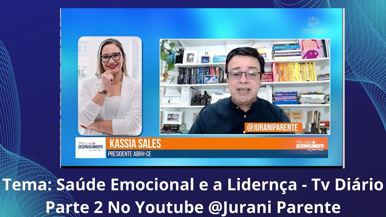 Programa Mercado e Desenvolvimento Tv Diário - 2ª Parte - Sobre: Liderança e a IA com Kassia Sales