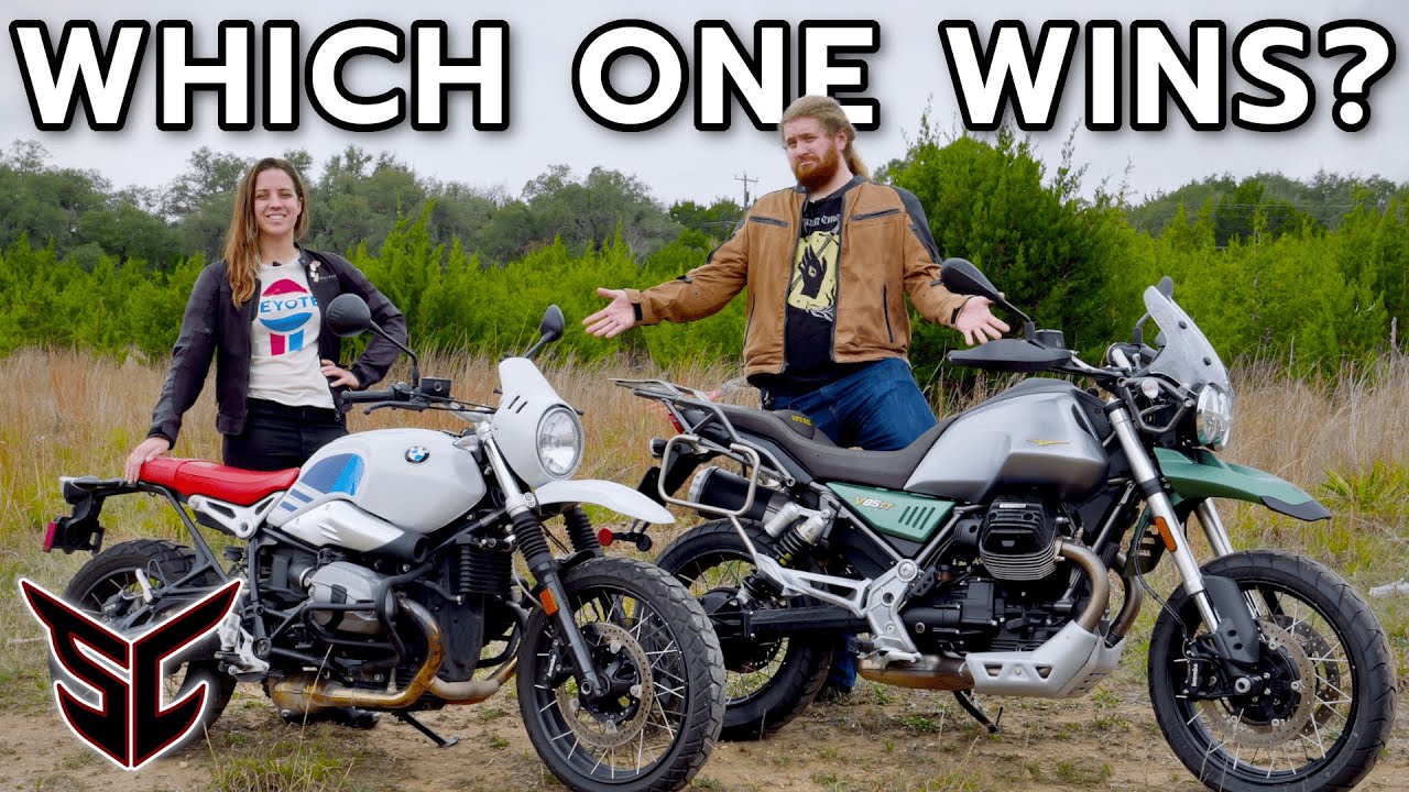 One Of These Is THE WORST SCRAMBLERS I've Ridden... | Moto Guzzi V85TT VS BMW R9T Urban GS