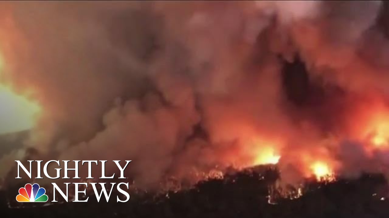 Dozens Of American Firefighters Join Australian Fire Crews At Front Lines | NBC Nightly News