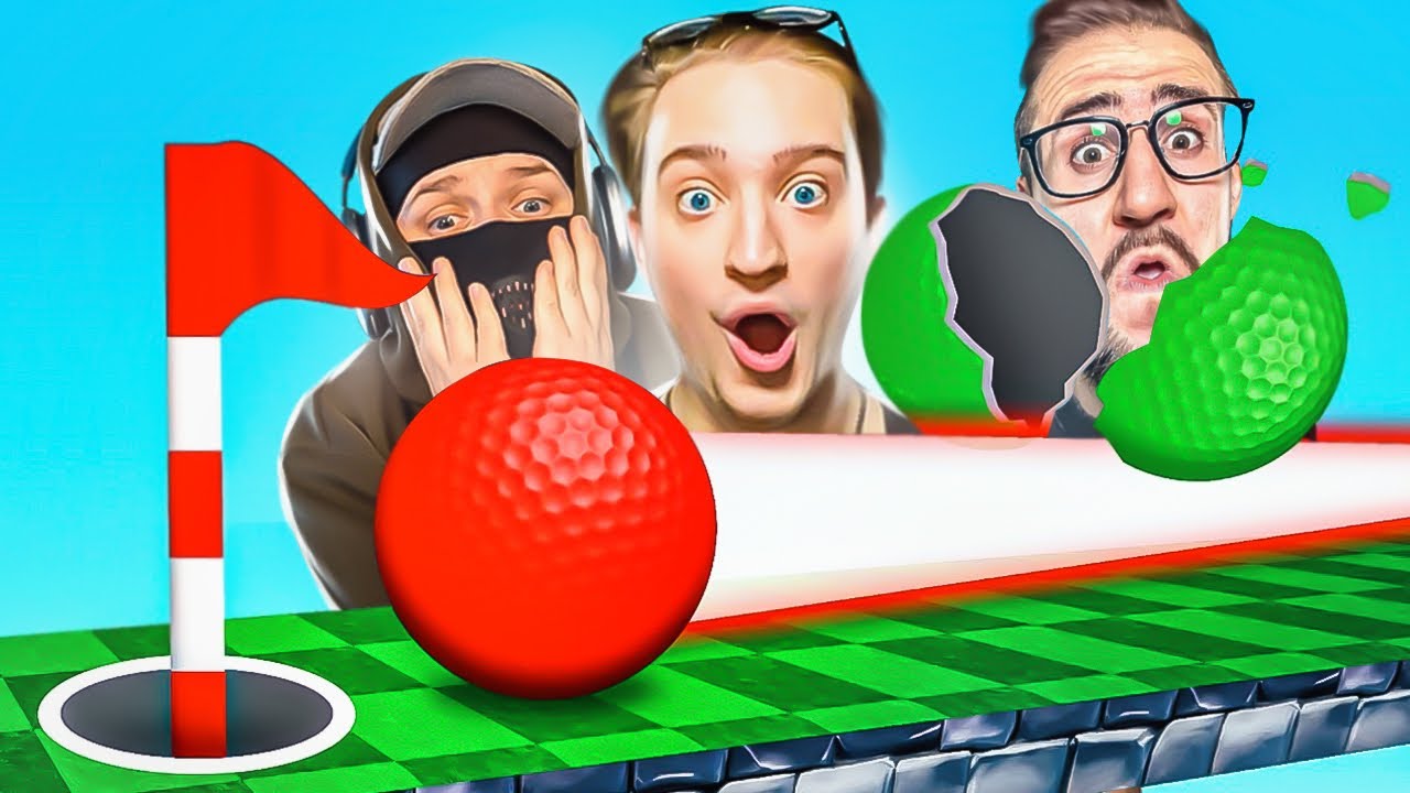 НИКТО НЕ ЗАБЬЁТ В ЭТУ ЛУНКУ! РЕЖИМ СТОЛКОНОВЕНИЙ В GOLF WITH YOUR FRIENDS! ПОБЕДИТ ТОЛЬКО КРЫСА!