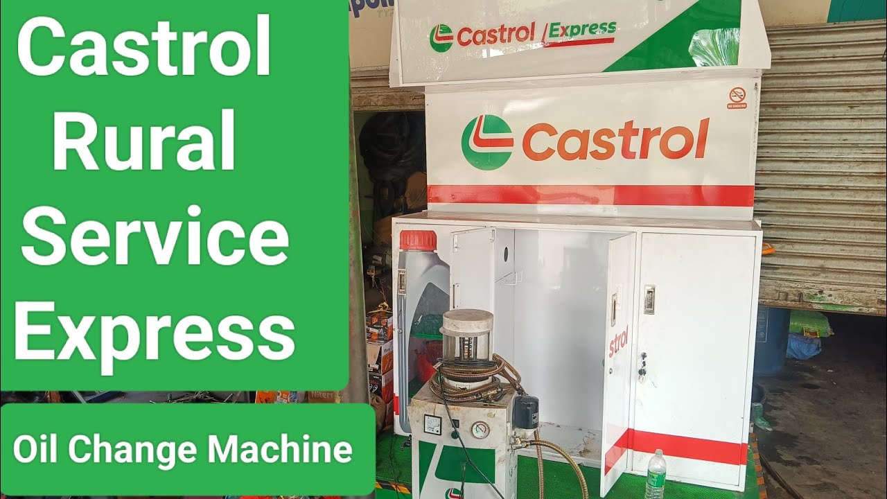 Castrol Rural Service Express || Castrol Service Express || Oil Change Machine ||