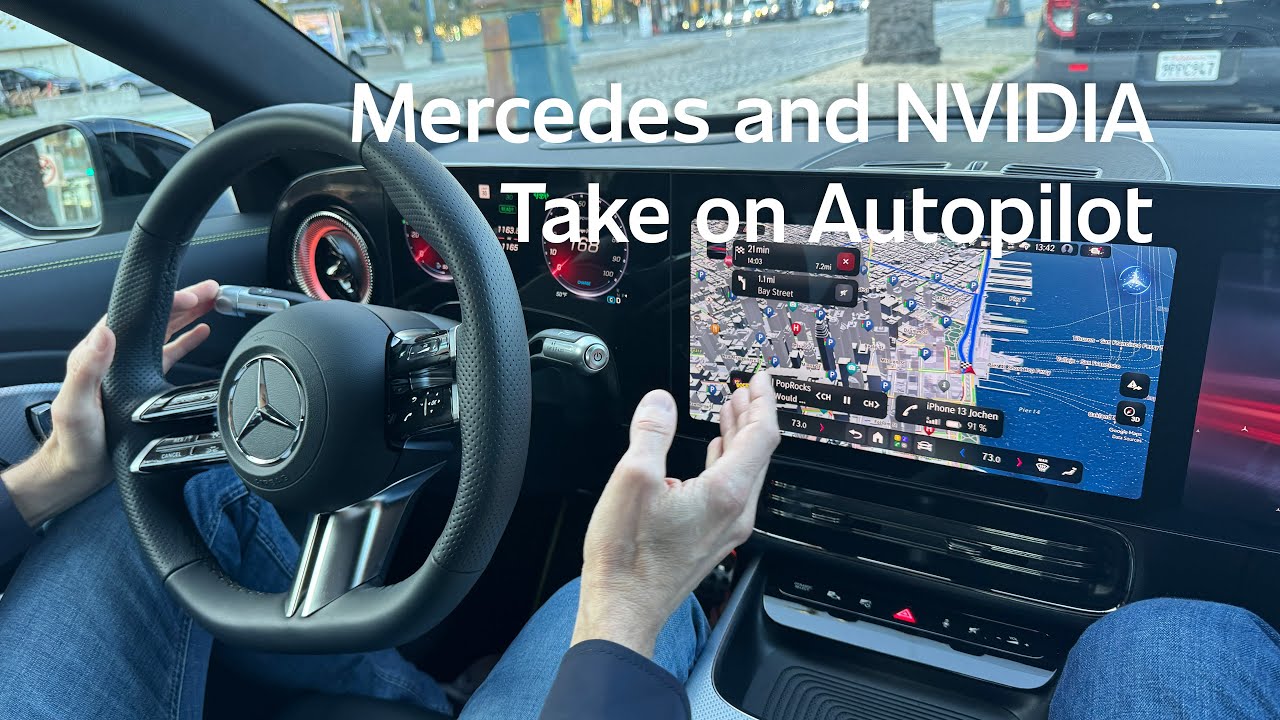 MB.Drive Assist Pro: How Mercedes and NVIDIA handle city driving
