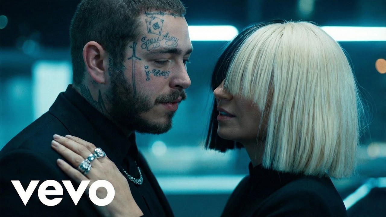 Post Malone ft Sia – Gravity & Gold | Lyrics Video