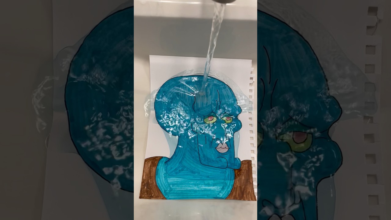 Destroying Handsome Squidward #art #contemporaryart #squidward