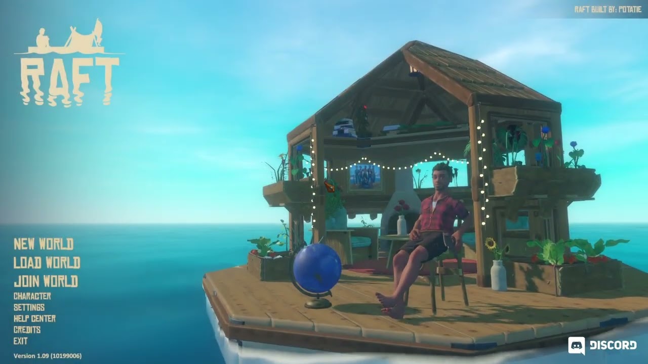 I really suck at survival games (Raft)