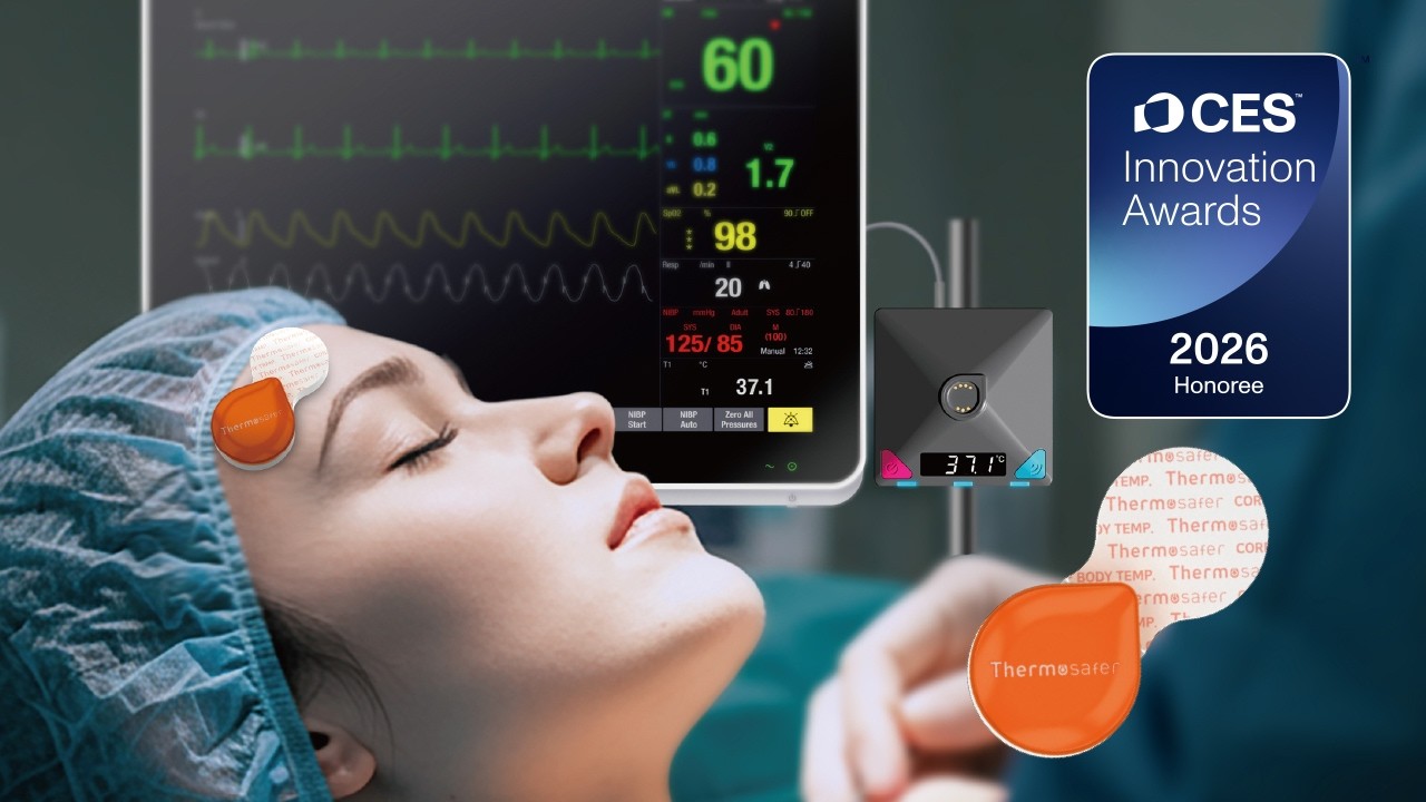 Thermosafer XST600 – A New Standard of Wireless Core Body Temperature Monitoring