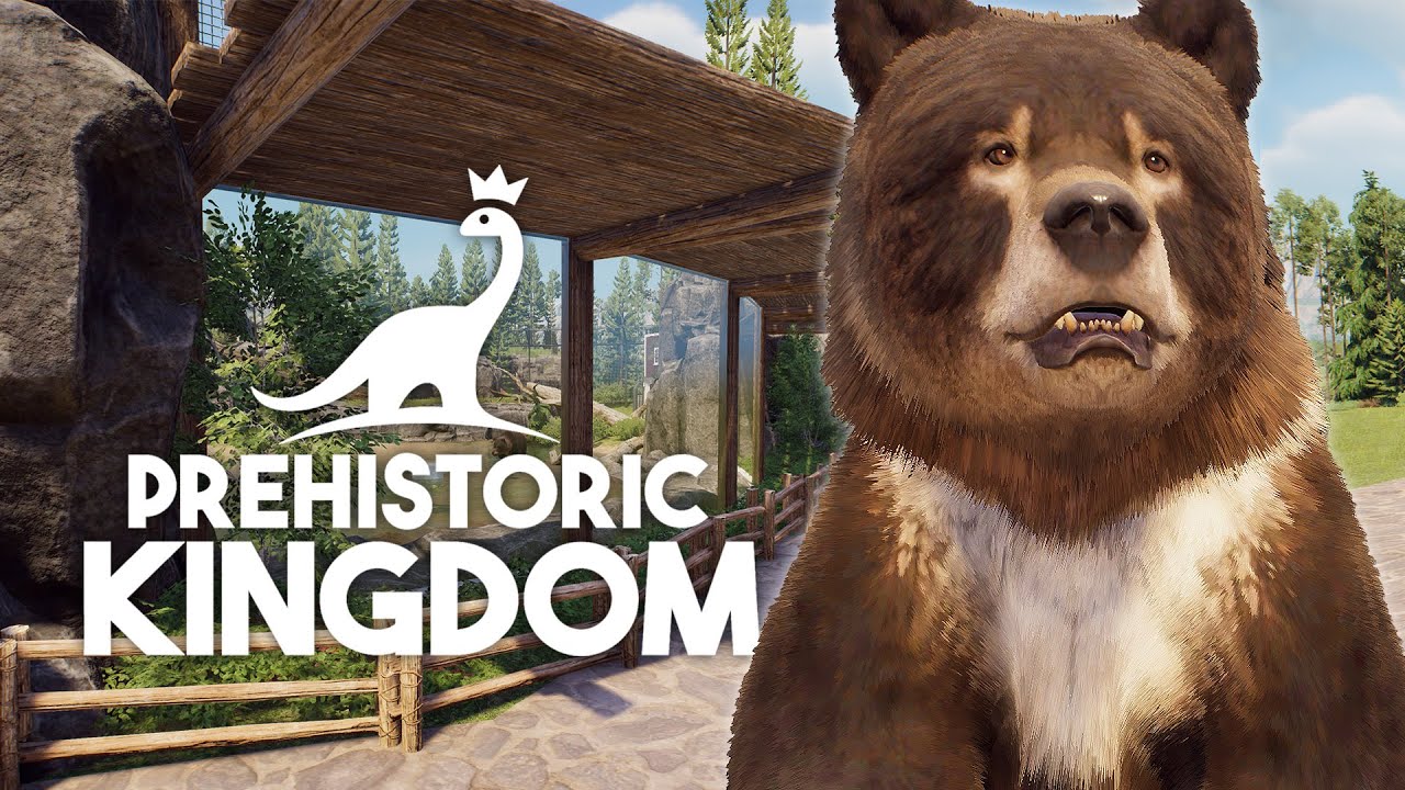 Building A Cave Bear Exhibit! | Prehistoric Kingdom Speed Build