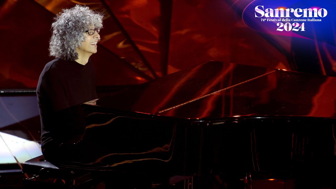 Sanremo 2024 - Giovanni Allevi esegue 