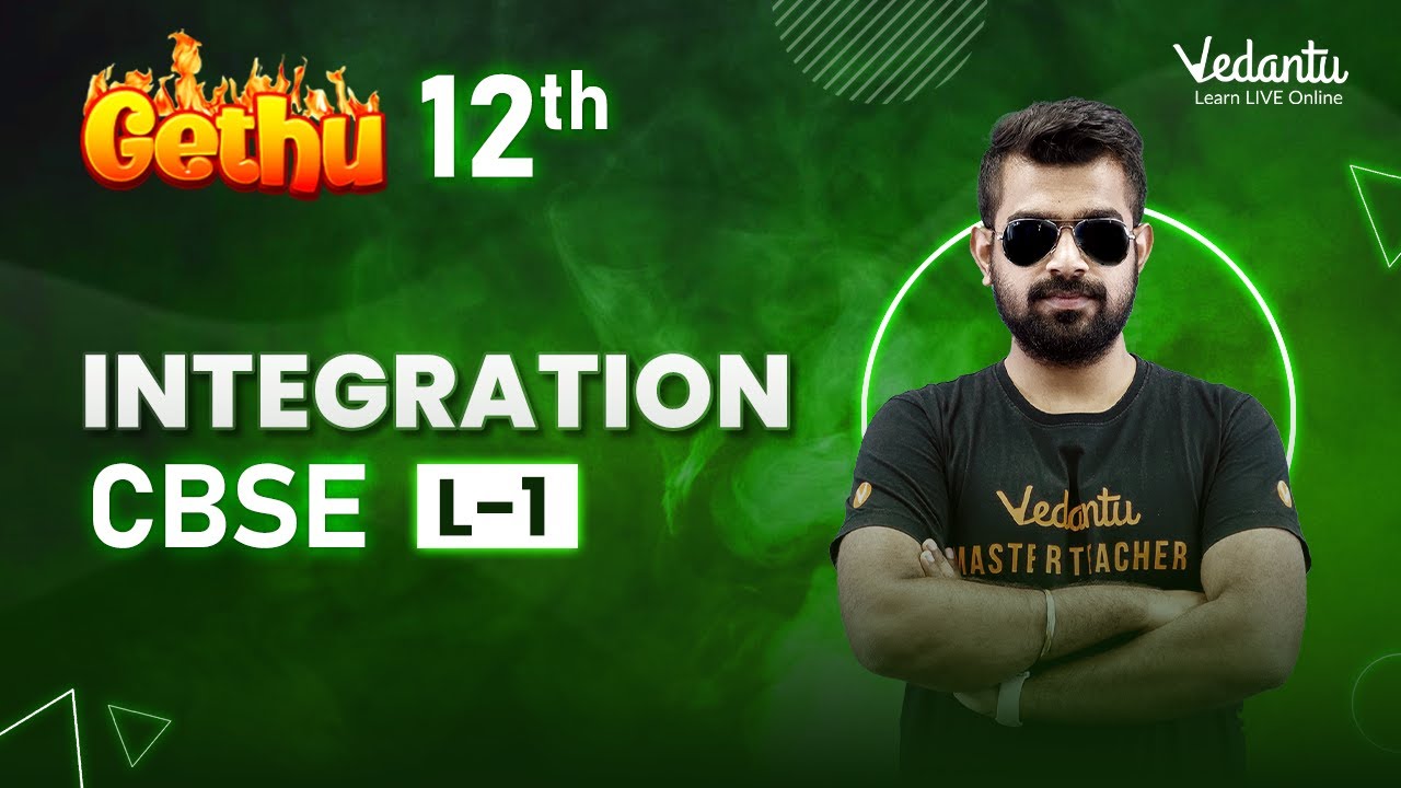 Integration | Class 12 | CBSE | Shimon Sir | Vedantu Master Tamil@tamilneet