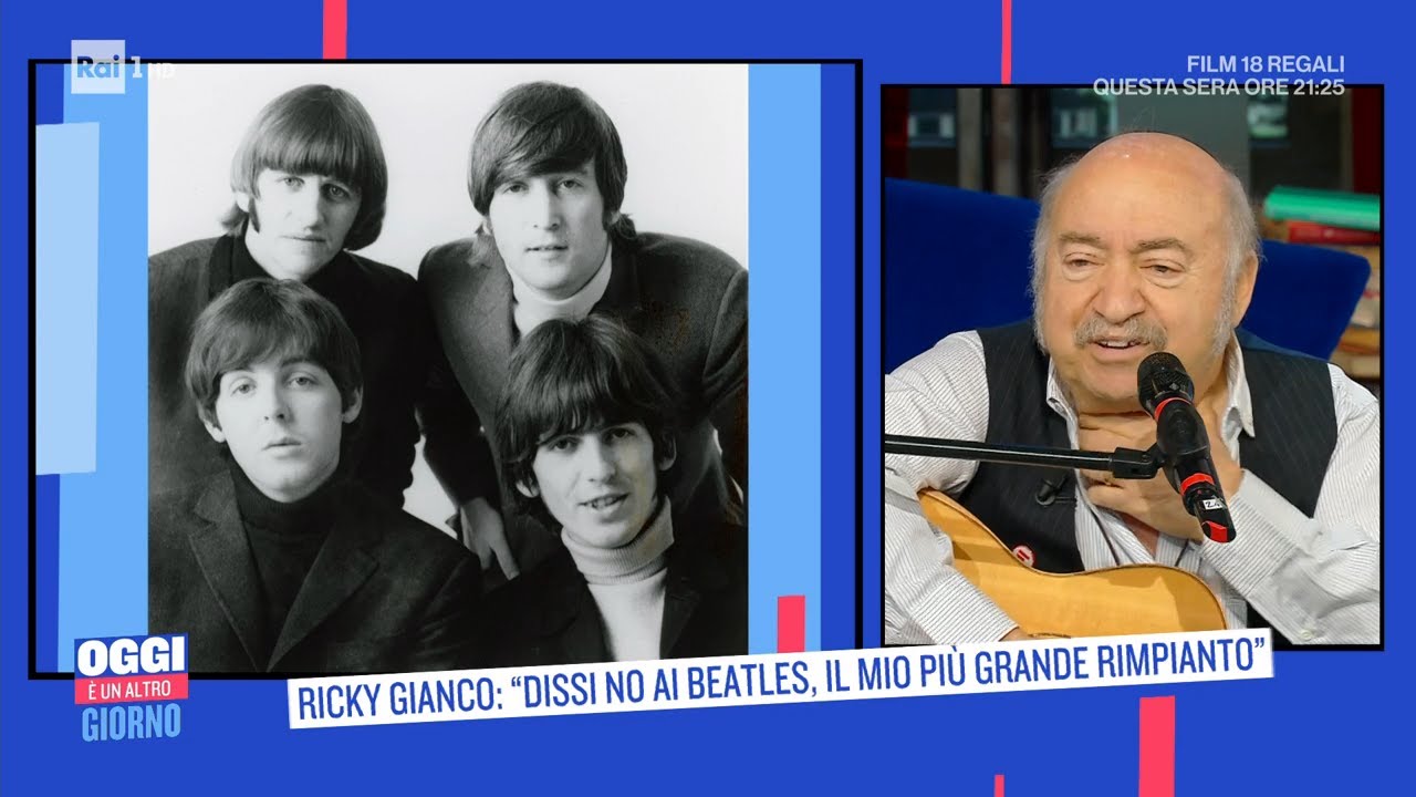 Ricky Gianco, gli anni d'oro nel clan di Celentano - Oggi è un altro giorno 16/03/2022