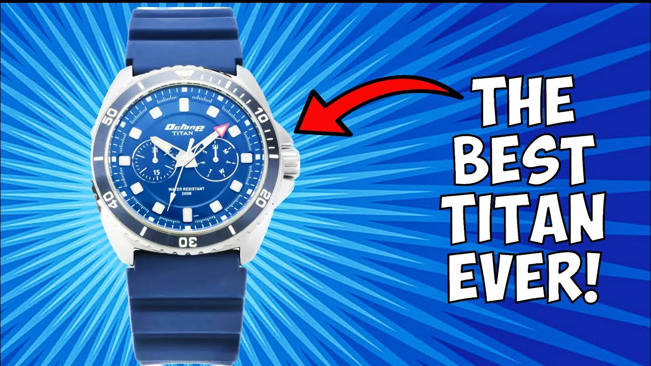 BEST Dive Watch UNDER ₹5000! Review & Unboxing TITAN Octane Hyperlume!