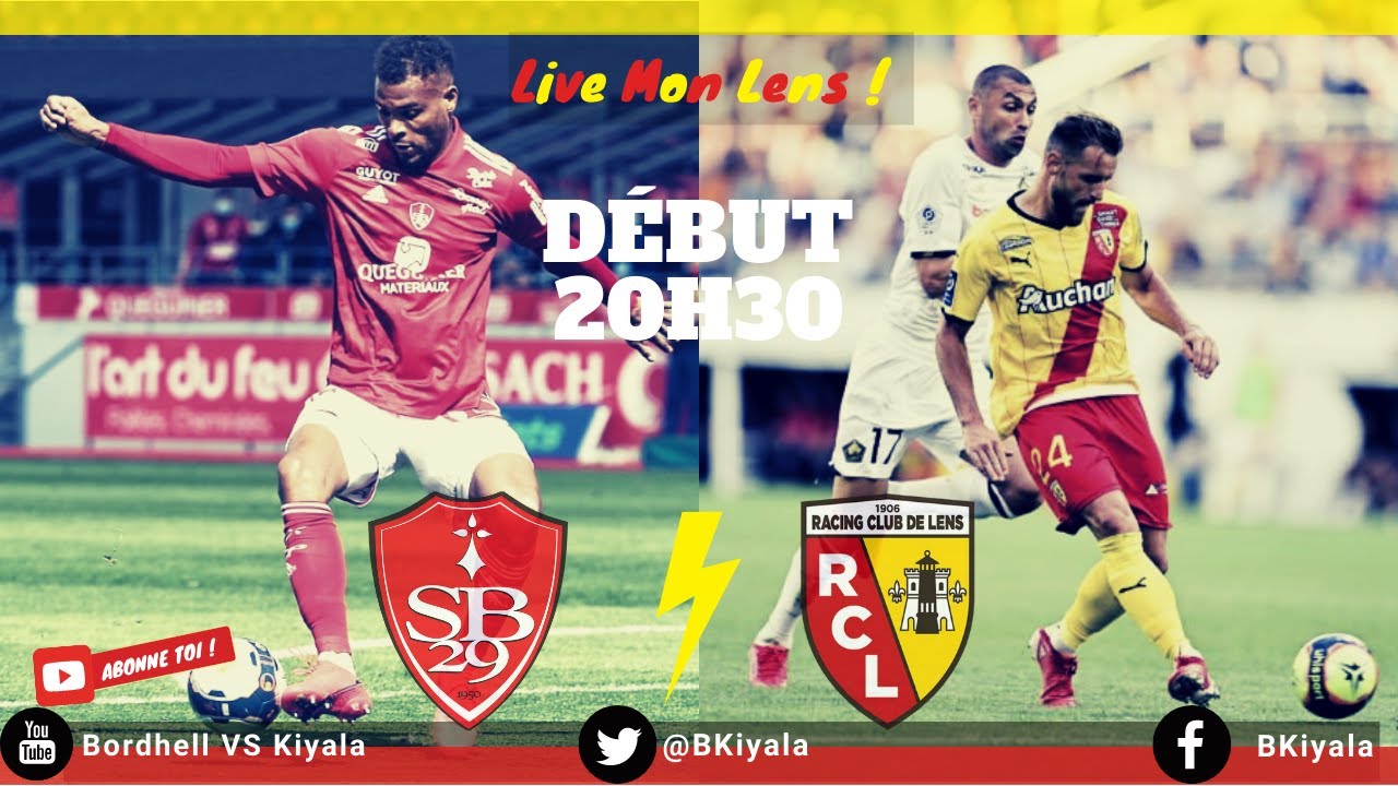 ⚽[J14] Brest - Lens  🔴Live Mon Lens🟡