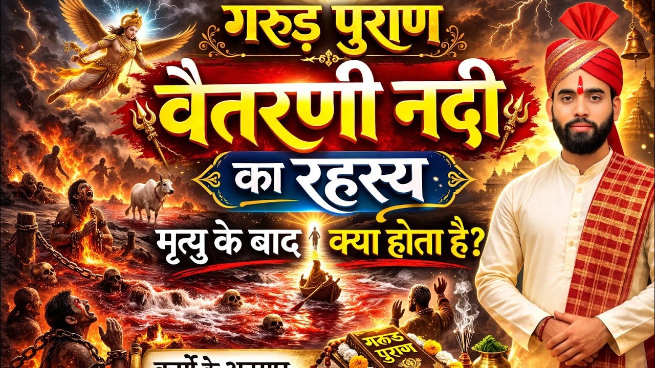 गरुड़ पुराण की वैतरणी नदी का रहस्य | मृत्यु के बाद क्या होता है? एक सुंदर ❤️ कविता | Akash Pandey 