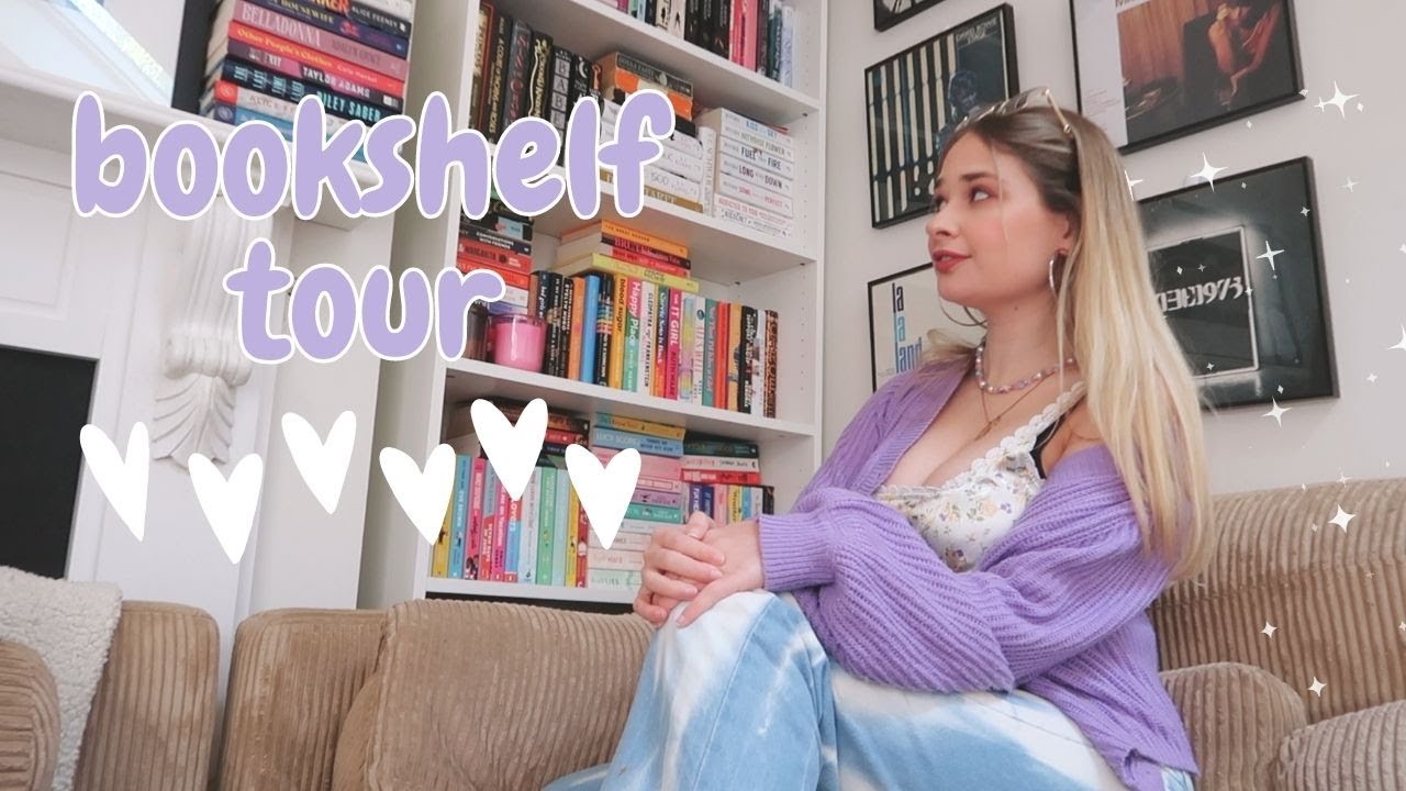 a tour through my bookshelves ✨ 2023 bookshelf tour