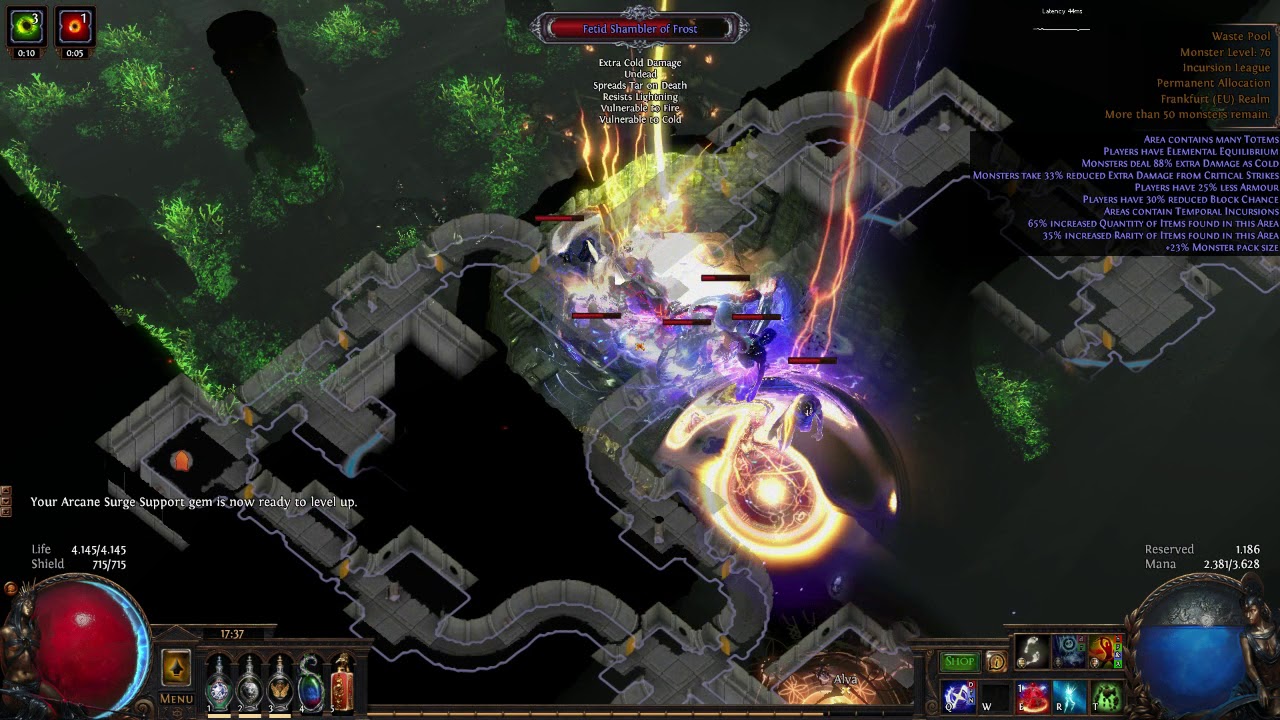PoE 3.3 | Incursion | Poet's Pen Arc/BL Indigon Ascendant[ELE/ASS] | Quick Showcase