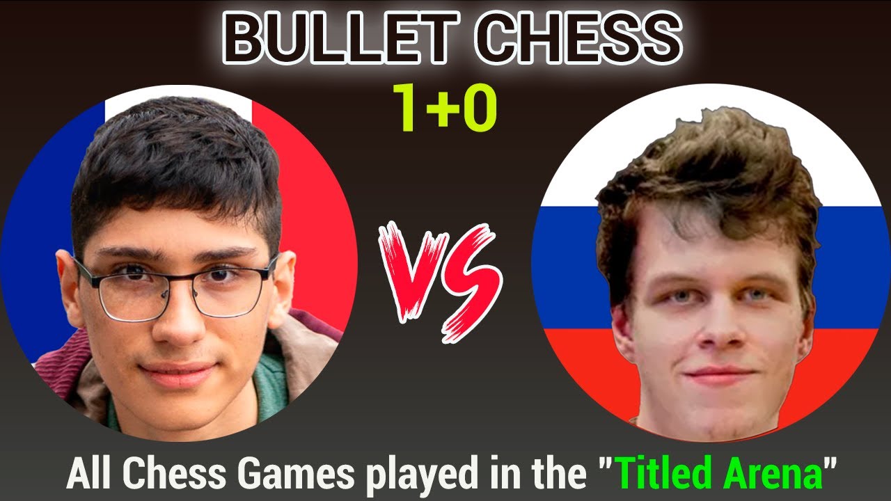Alireza Firouzja vs Vladislav Artemiev | Bullet chess 1+0 | lichess.org