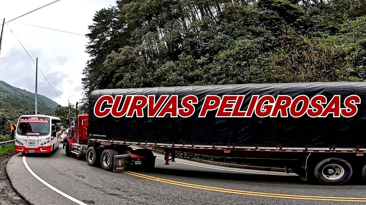 CURVAS PELIGROSAS para las Tractomulas y Camiones | 1er Parte | Medina Trucks