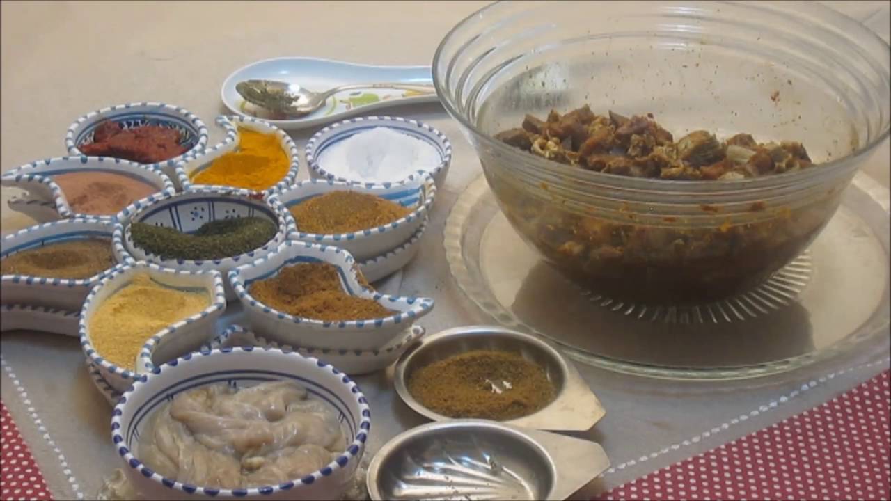 العصبان الشايح(المجفّف) التونسي Tripes farcies séchées Osbane chayah Tunisien