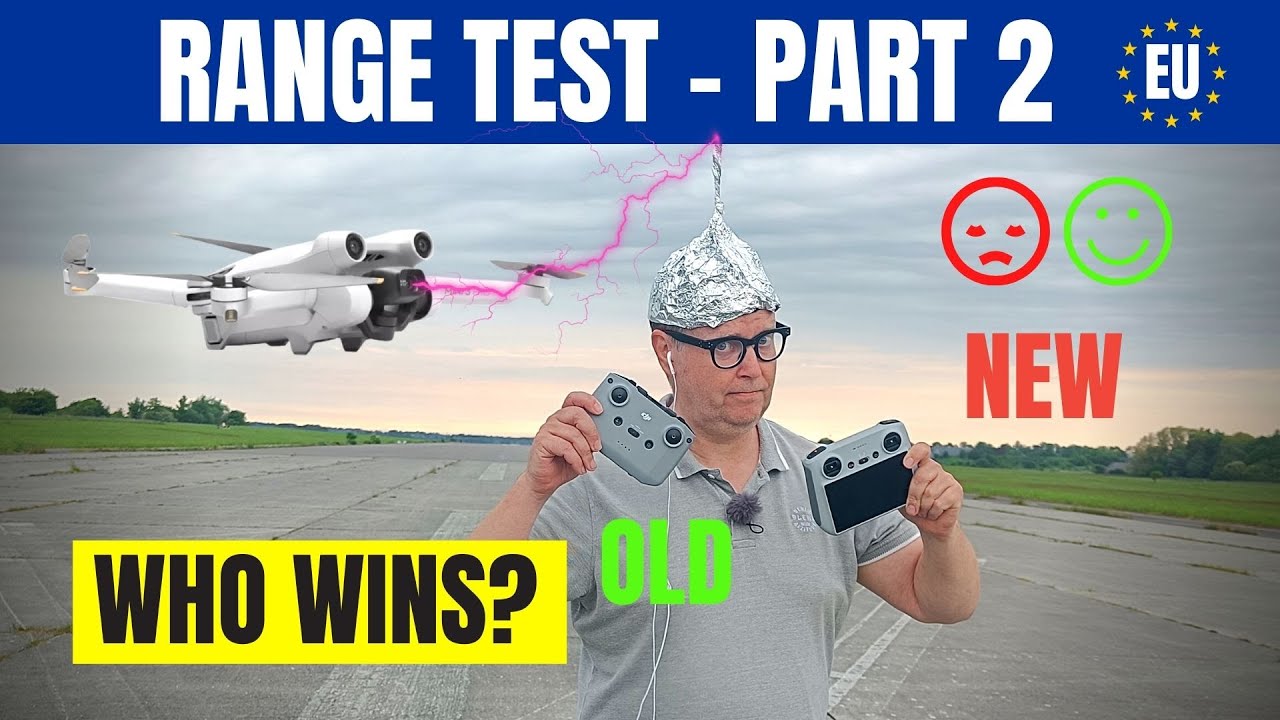 DJI Mini 3 Pro Range Test Europe ⚠ DJI RC vs. RC-N1 ⚠