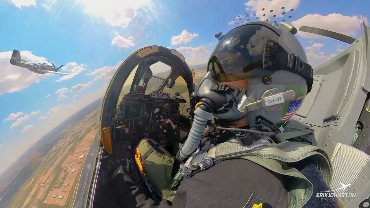 A-10 Last Heritage Flight in Texas Midland Odessa 2024