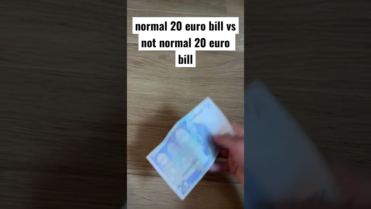 normal 20 euro vs rare 20 euro
