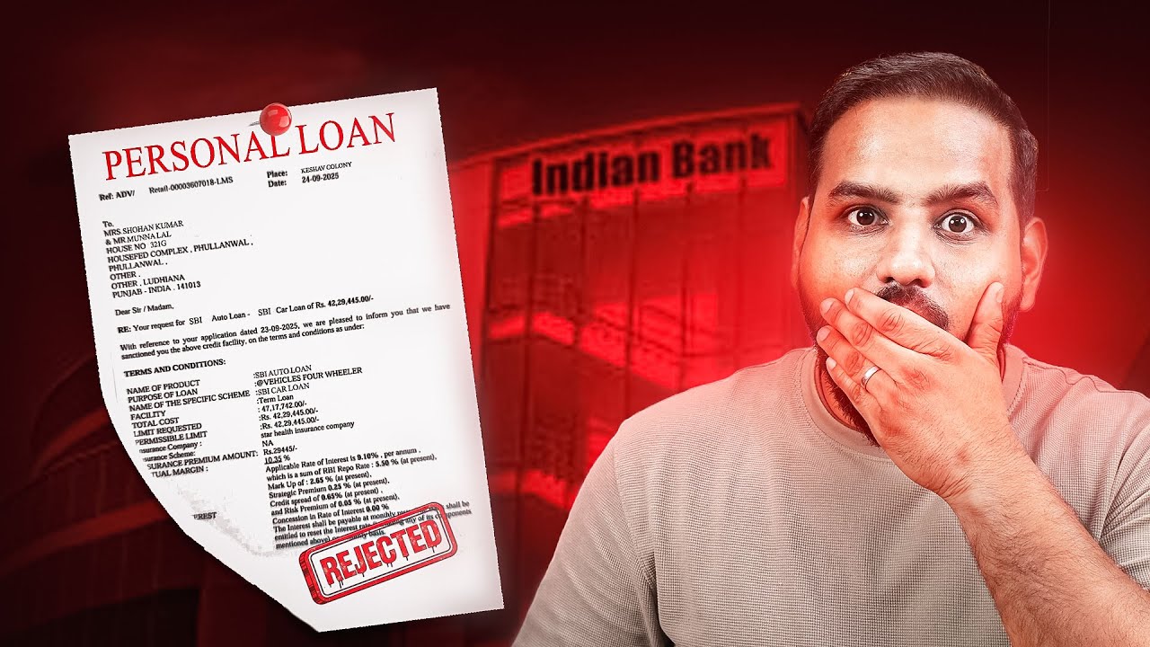 Personal Loan Rejected - Here is the Reason !!